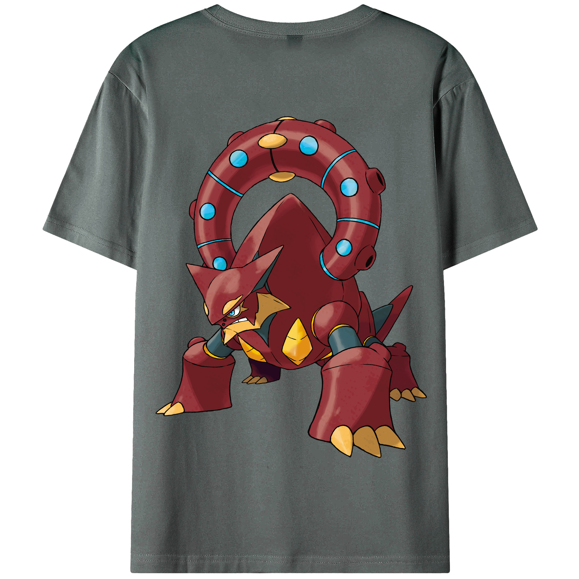 （画像用） ポケットモンスター Pokémon 綿100％半袖Tシャツ（背面プリント）